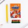 Set: notebook A6, pencils (2 pcs.) And wax crayons (4 pcs.) "For those who have paws"