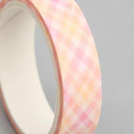 Adhesive tape Paper "Bright Summer" Width 1; 1.5 cm winding 3 m set 8 pcs-3