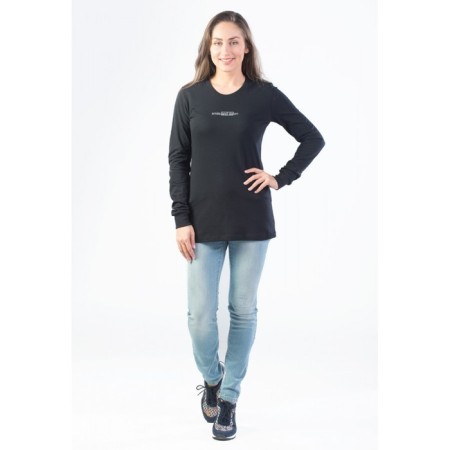 Women's longliva Smile and Do online, size 48, black color