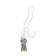 Hook furniture tundra TKT002 Light, three -rod, white