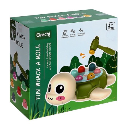 Developing toy "Catch the Turtle", 1 hammer-6