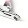 Gilotine clawerus with a rubberized handle, a hole of 7 mm, pink