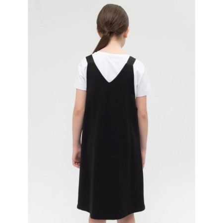 Dress for girls, height 158 ​​cm, black color-3