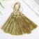 Brush, gold 8 cm