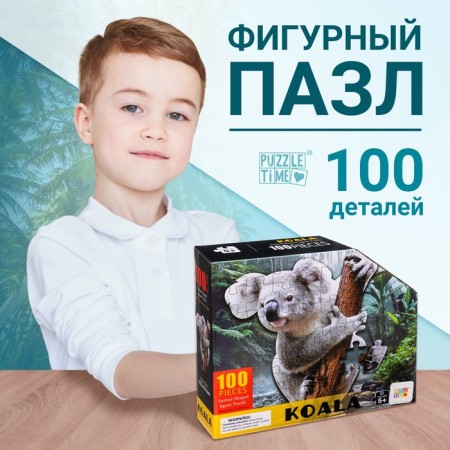 Figure puzzle "Cute Coala", 100 parts