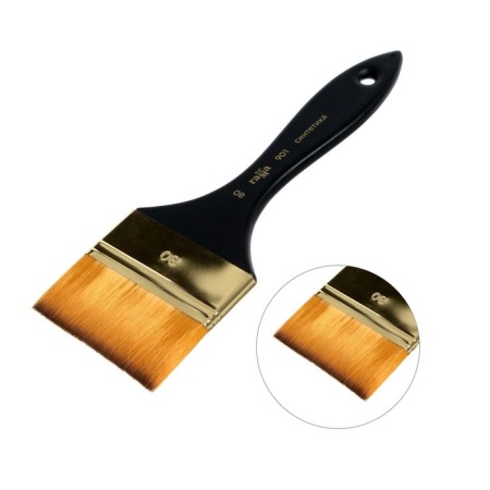 Synthetics flat brush # 80