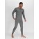 Male thermal underwear, size 48-50, gray color