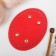 The basis for knitted products to the leatherette "oval" mix 9.5x12 cm