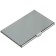 Metal, horizontal, silver business card
