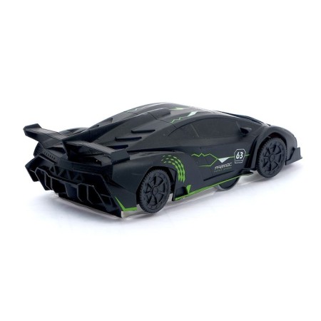 Racer anti -gravity machine, radio control, battery, drives along the walls, mix-4