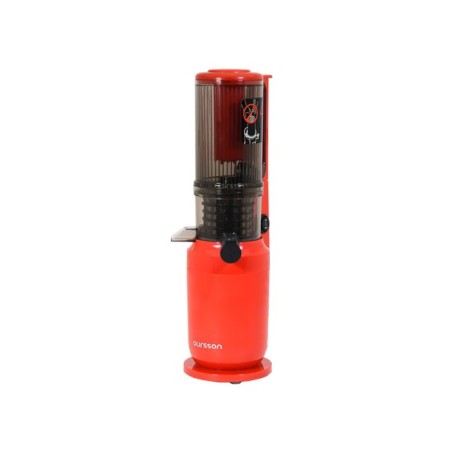 JM4700/RD juicer, Schnekovaya, 150 watts, 0.5/0.5 l, 70 rpm, red-hourly