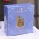 Set of candles-cylinders on the stand "Interior", 3 pcs, gold
