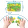 Soft puzzle for kids "Avocado", 6 parts, crumb I