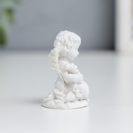 Polystone souvenir "Snowthrough angel with stars" mix 4x3x2.5 cm-3