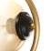 Merli chandelier 5he27 40W black and gold 60x60x27 cm Bayerlux