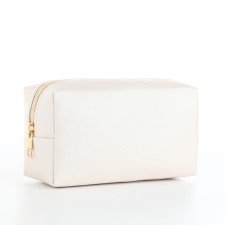 Cosmetic bag dorus, 18*7*9, lightning department, lining, white