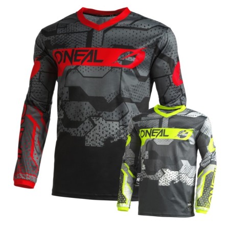 Jersey O’Neal Element Camo v.22, Children's, Size S, Black, Red