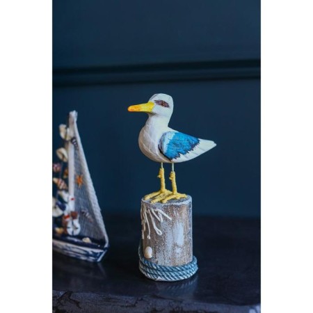 Interior souvenir "Seagull on the stump" 11x7x21cm mix-4