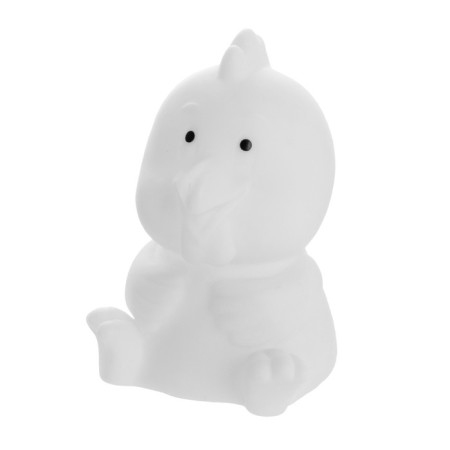 Nightnik "chicken" LED from batteries white 6x6x6 cm Risalux-11