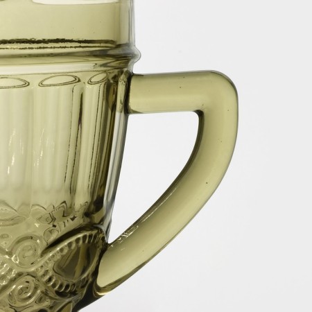 Glass Glass Magistro "La-Channel", 1.1 l, green color-2