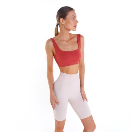 Top female, brick color, size 42 (s)-1