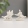 Polystone souvenir "Doves on the book" Mix 3.8 cm