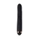 Vibrator with a clitoral stimulator Waname D-SPLASH Thunder, black color, 24.2 cm