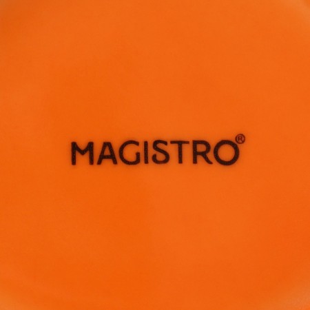 Porcelain salad Magistro "Cerera", 650 ml, d = 15 cm, color orange color-4