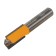 Frasure groove Encor Prof 46001, straight, on wood, additional. plate, d = 8 mm, 12 x 20 mm