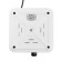 Electric tile Happy Panda HP-09W, 1500 watts, 1 burner, white
