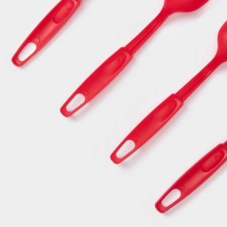 A set of kitchen supplies of the Dolyan Rainbow, 30 cm, 4 objects, red color-4