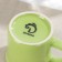 Mug ceramic share "Paporotnik", 180 ml, green color