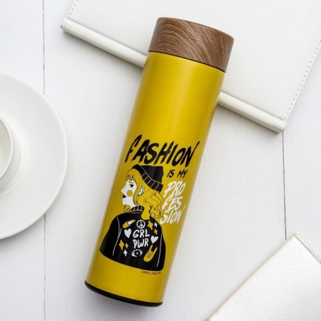 Fashion thermos, 500 ml, retains heat 8-10 hours