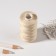 The threads are waxed, flat, 210d/16, 1 mm, 50 ± 2 m, milk color