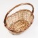 A set of wicker baskets, 4 pcs, 48x35x13/18 - 30x20x8/12 cm, beige -brown, willow