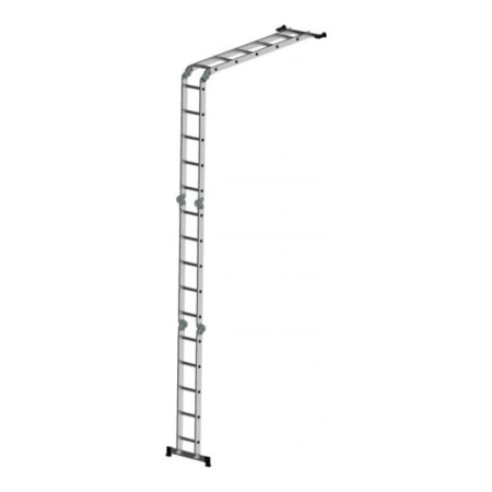 Staircase Transformer "New Height", aluminum, four -section, 4x4 steps-3