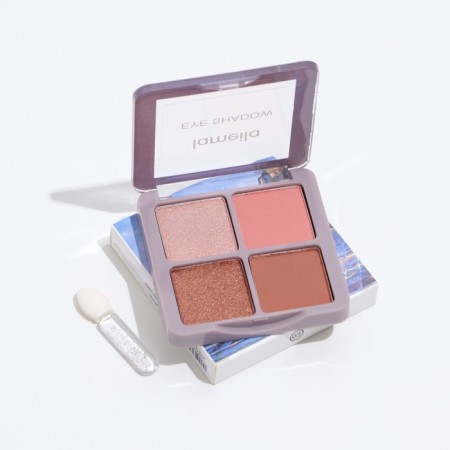 Palette of shadows for eyelids, 4 colors-1