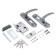 Castle of the Soldered D-Grad Zenit Stv4-50.02, with handles, silver color
