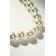 Pearl beads "Bride" beads d = 1.5, milk color, 40 cm