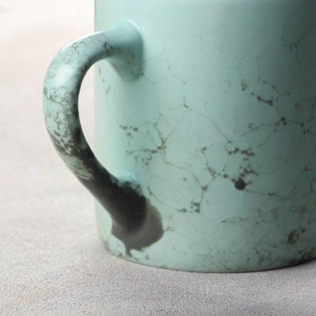 Porcelain mug Bolla Menta, 350 ml-2