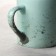Porcelain mug Bolla Menta, 350 ml