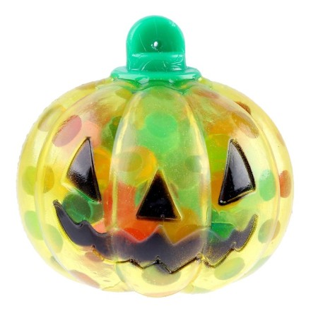 Antistress Mick "Pumpkin" with stickers, with a hydrogel, the color of mix-2
