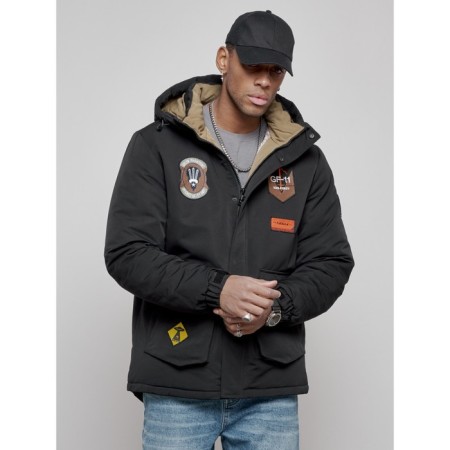 Male Winter jacket, size 48, black color