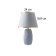 Table lamp "Kloyd" 1x40W E27 gray/gold 25x25x40cm