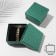 Gift box for the clock "Animal print" Simple, 9x9, green color