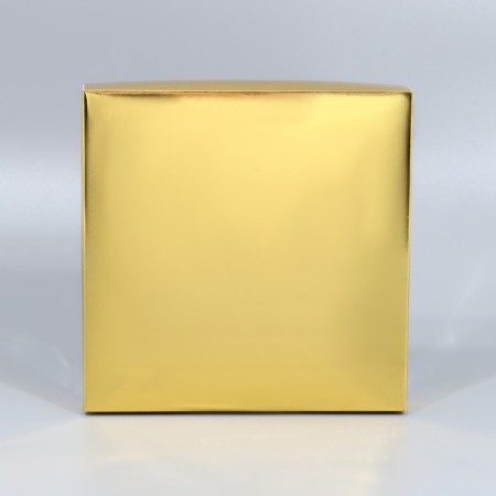 Confectionery box for musser cakes "Golden", 17.8 x 17.8 x 6.5 cm-3