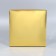 Confectionery box for musser cakes "Golden", 17.8 x 17.8 x 6.5 cm