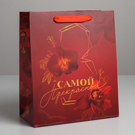 Gift Laminated Vertical Package, Packaging, “March 8”, Ml 23 x 27 x 11.5 cm