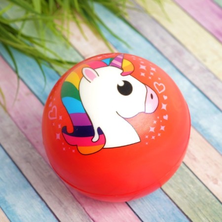 The ball "Unicorn", soft, 10 cm, species mix-1