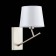 Wall lamp EVOLUCE. Sle300101-01. Denice. 1x40 W, E14, 15x26 cm, Nickel color